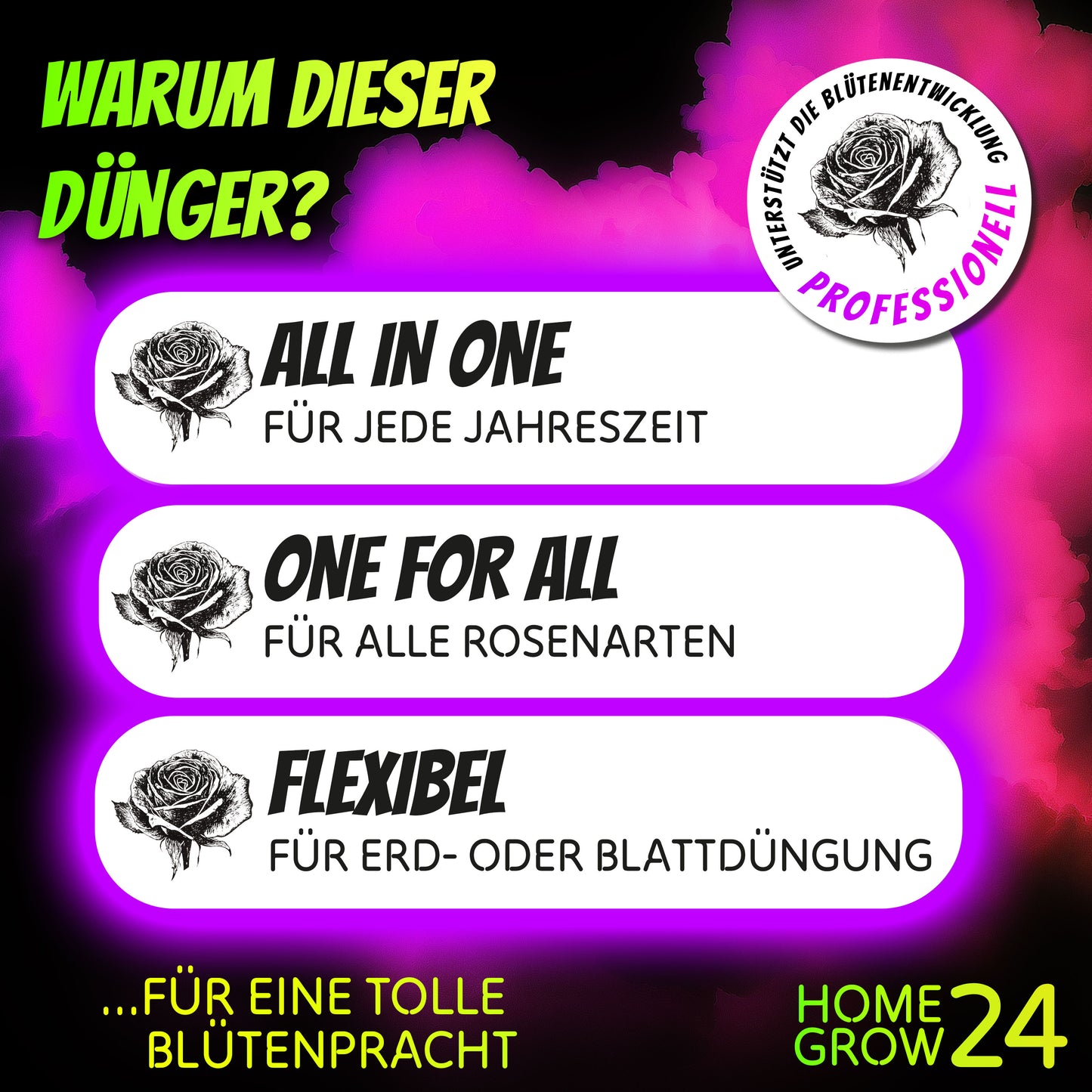 Rosen Dünger